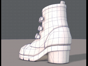 shoes cartoonv03 Modelo 3D