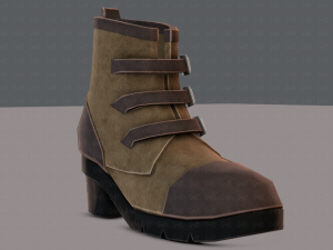 shoes cartoonv03 Modelo 3D