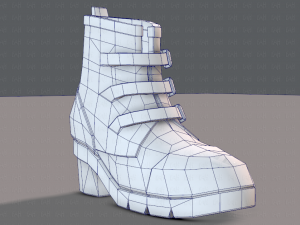 shoes cartoonv03 Modelo 3D