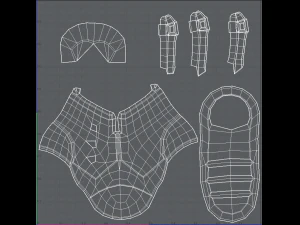 shoes cartoonv03 3D Model