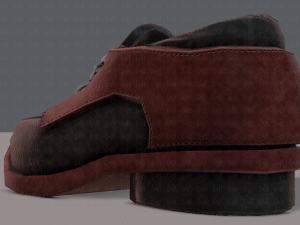 shoes cartoonv04 3D Model