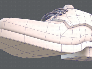 shoes cartoonv04 3D Model