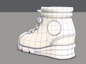 shoes cartoonv05 3D Model