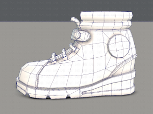 shoes cartoonv05 3D Model
