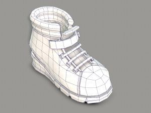 shoes cartoonv05 3D Model