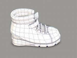 shoes cartoonv05 3D Model