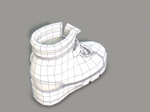 shoes cartoonv05 3D Model