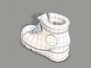 shoes cartoonv05 3D Model