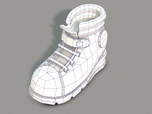 shoes cartoonv05 3D Model