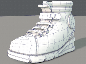 shoes cartoonv05 3D Model