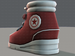 shoes cartoonv05 3D Model