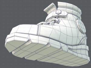 shoes cartoonv05 3D Model