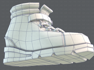shoes cartoonv05 3D Model