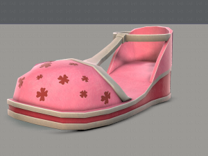 shoes cartoonv06 3D मॉडल