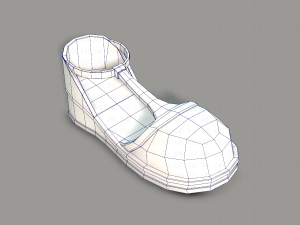 shoes cartoonv06 3D मॉडल
