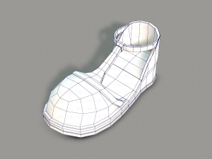 shoes cartoonv06 3D मॉडल