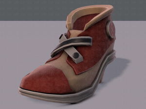shoes cartoonv07 3D Model