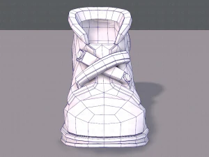 shoes cartoonv07 3D Model
