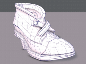 shoes cartoonv07 3D Model