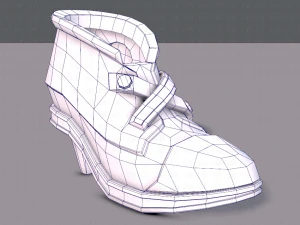 shoes cartoonv07 3D Model