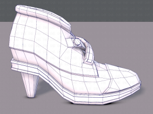 shoes cartoonv07 3D Model