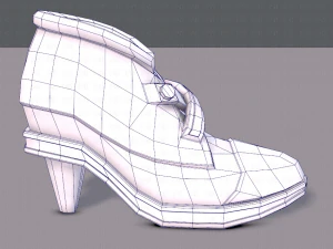 shoes cartoonv07 3D Model