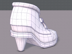 shoes cartoonv07 3D Model