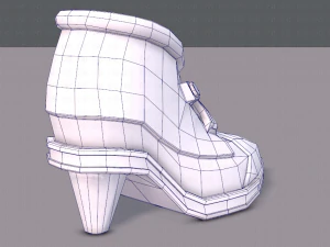 shoes cartoonv07 3D Model