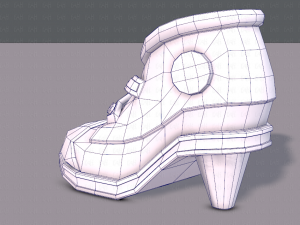 shoes cartoonv07 3D Model