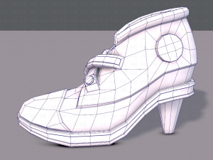 shoes cartoonv07 3D Model