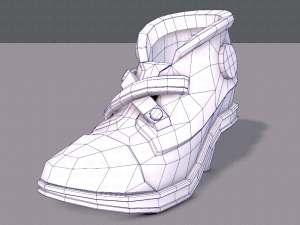 shoes cartoonv07 3D Model
