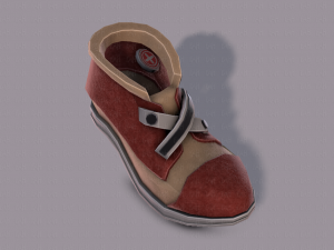 shoes cartoonv07 3D Model