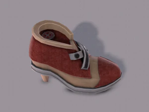 shoes cartoonv07 3D Model
