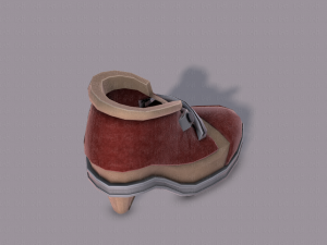 shoes cartoonv07 3D Model