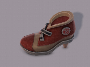 shoes cartoonv07 3D Model