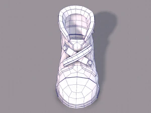shoes cartoonv07 3D Model