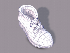 shoes cartoonv07 3D Model
