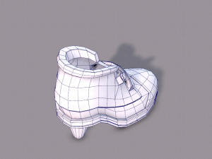 shoes cartoonv07 3D Model