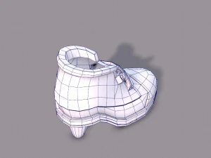 shoes cartoonv07 3D Model
