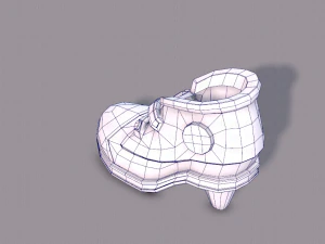 shoes cartoonv07 3D Model