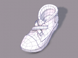 shoes cartoonv07 3D Model