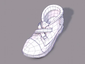 shoes cartoonv07 3D Model