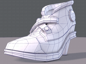 shoes cartoonv07 3D Model