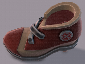 shoes cartoonv07 3D Model