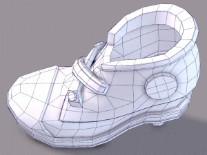 shoes cartoonv07 3D Model