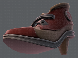 shoes cartoonv07 3D Model