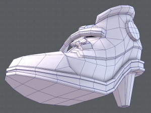 shoes cartoonv07 3D Model