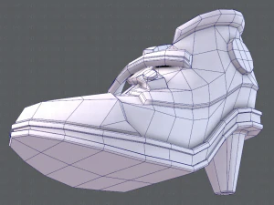 shoes cartoonv07 3D Model