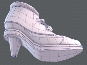 shoes cartoonv07 3D Model