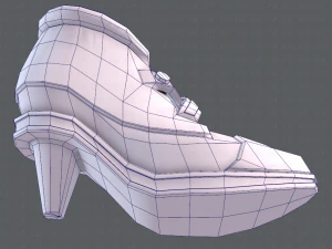 shoes cartoonv07 3D Model
